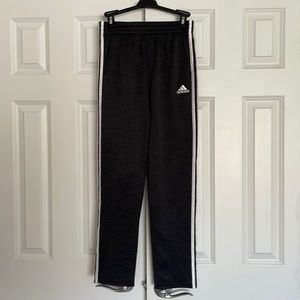 ADIDAS  Boys size Large (14/16) dark grey athletic pants with pockets